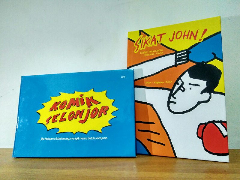 Cover buku Komik "Sikat John!, Komik Selonjor"
