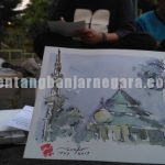 Sketsa Masjid Agung Banjarnegara